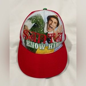 Buddy the Elf “Santa I Know Him” Snapback Hat/Cap